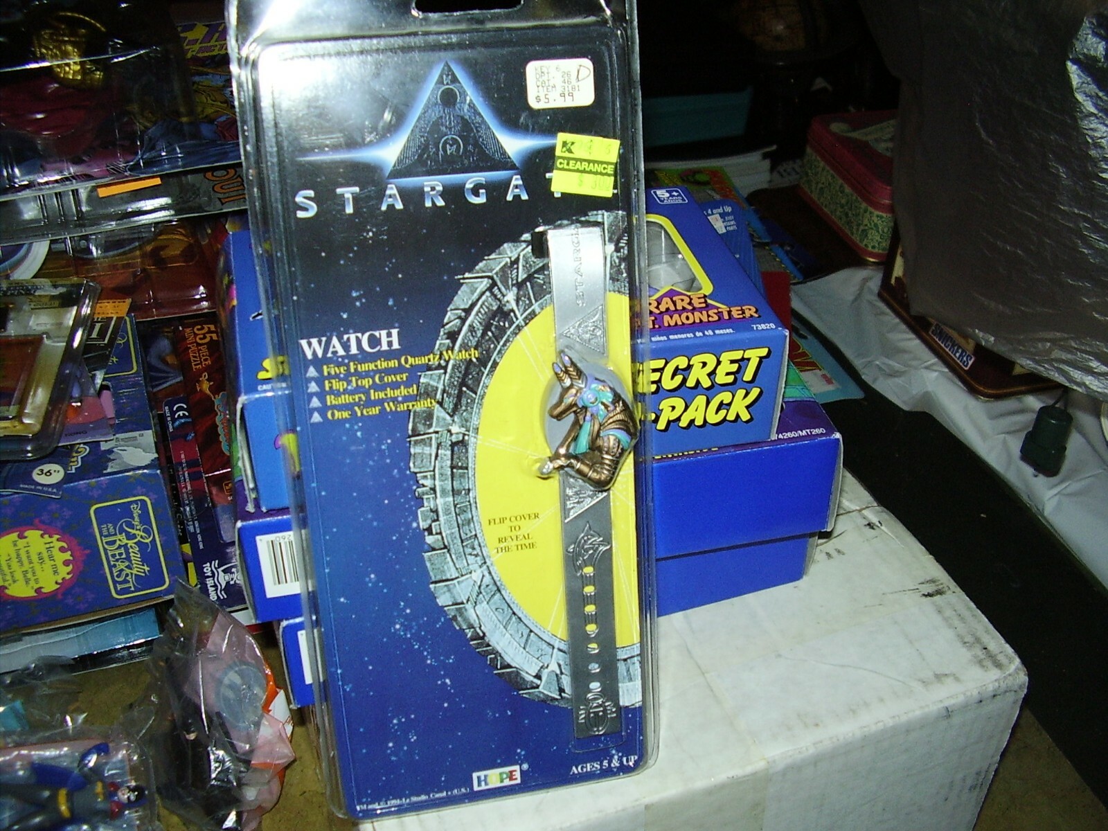 Stargate wrist watch digital toy Mint in Package