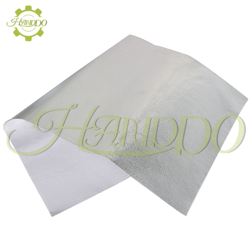 24" × 12" × 0.04" Adhesive Backed Aluminized Heat Barrier 1Pc
