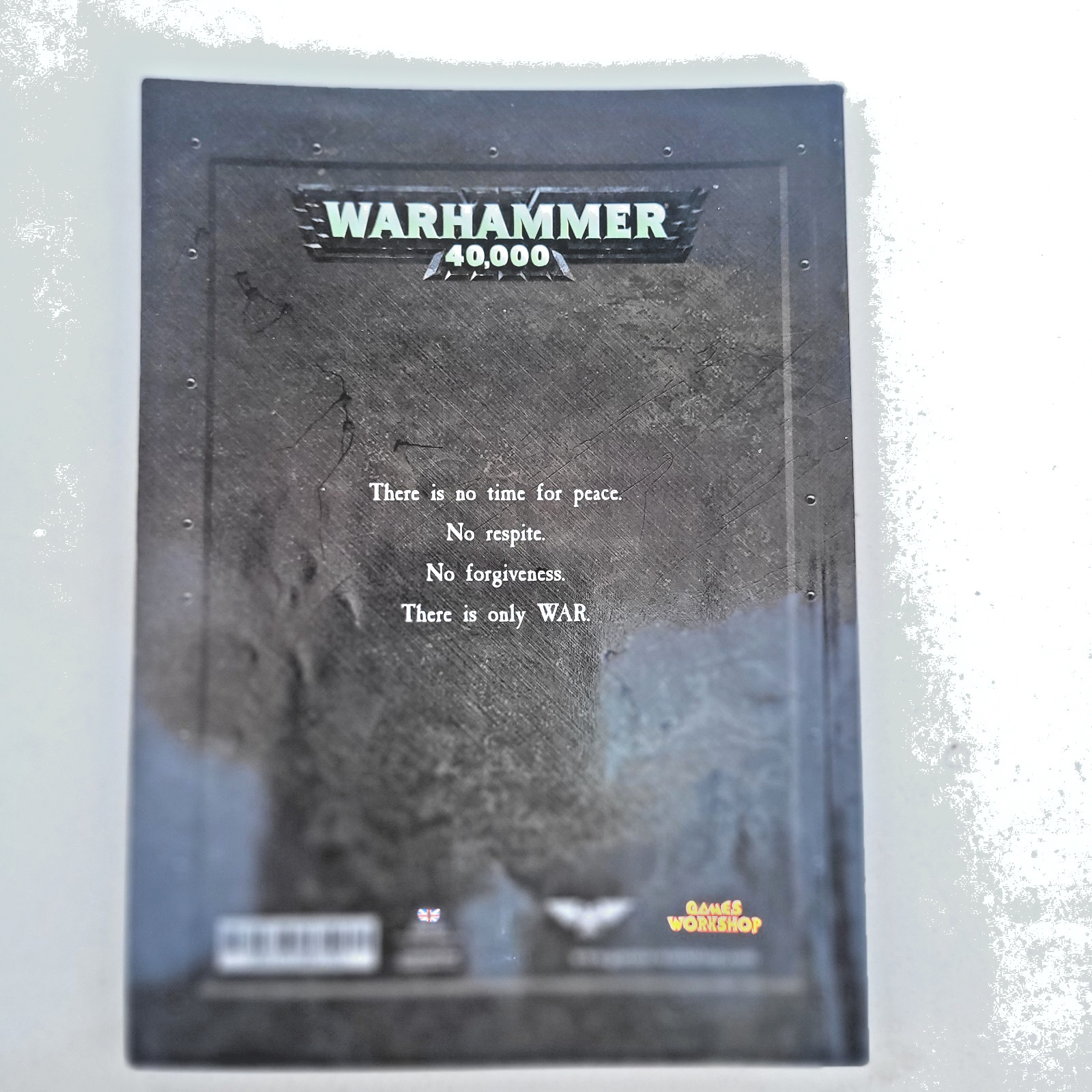 Warhammer 40k Rule Book. Warhammer 40k 5th Edition Soft Back. VG+