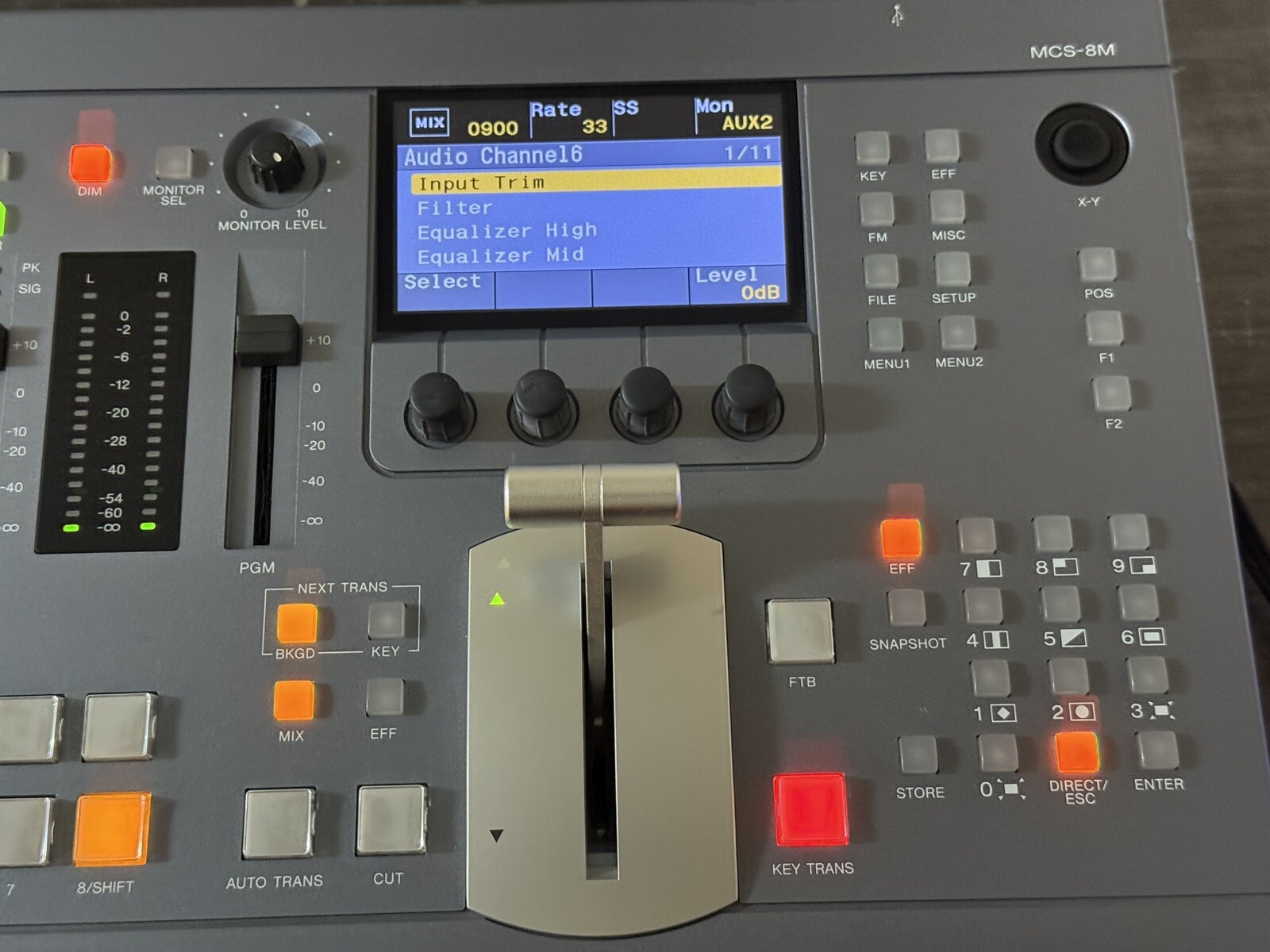 Sony MCS-8M HD/SD Video Compact Switcher - U89