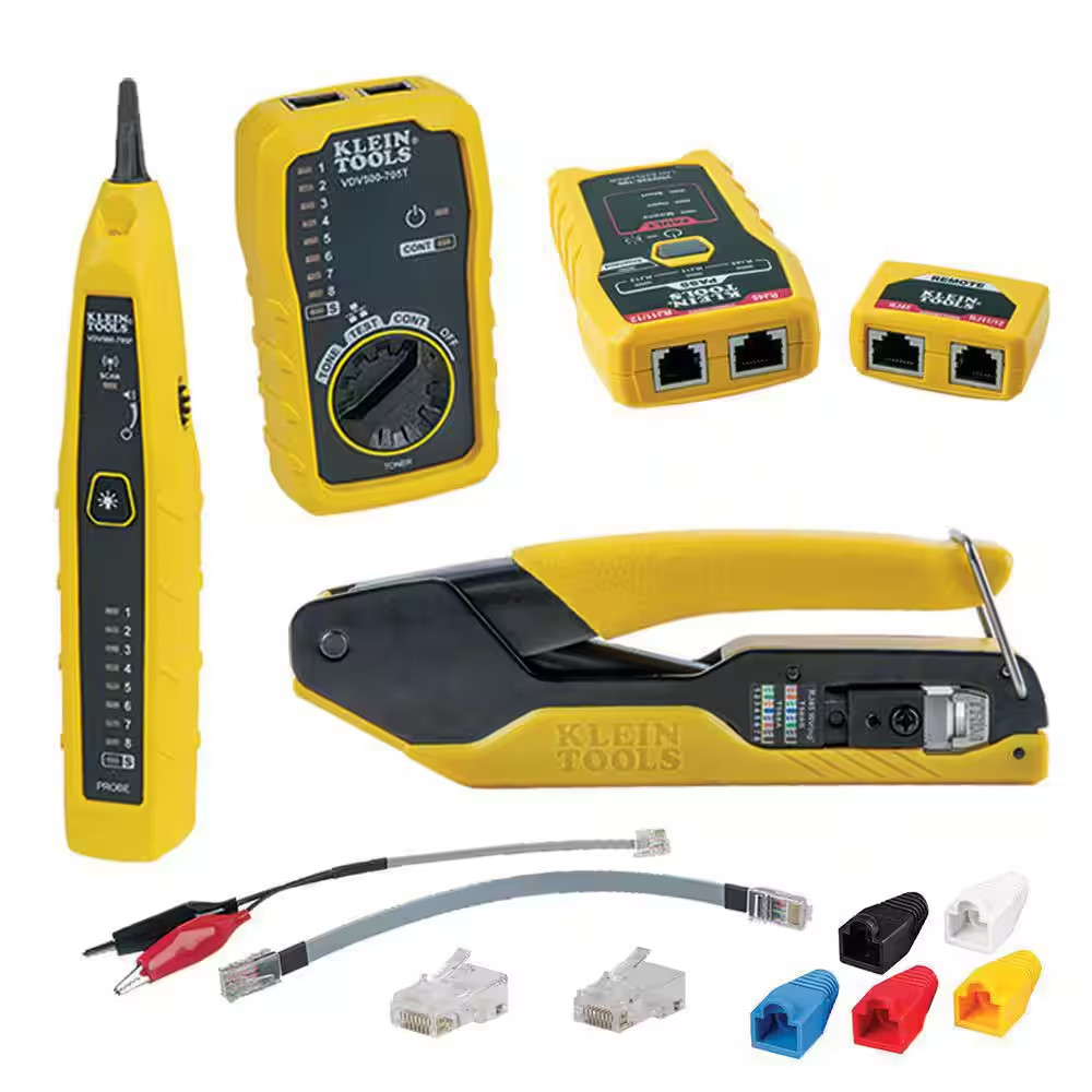Klein Tools Vdv Lan Tool Set 6 Piece