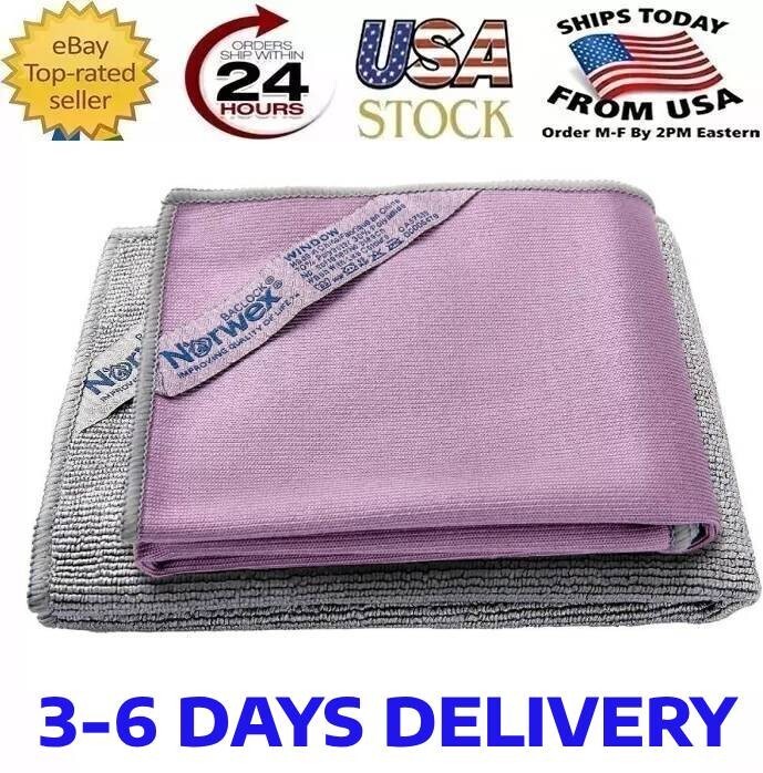 Norwex Basic Package, EnviroCloth + Window Cloth. FAST FREE SHIPPING FROM USA