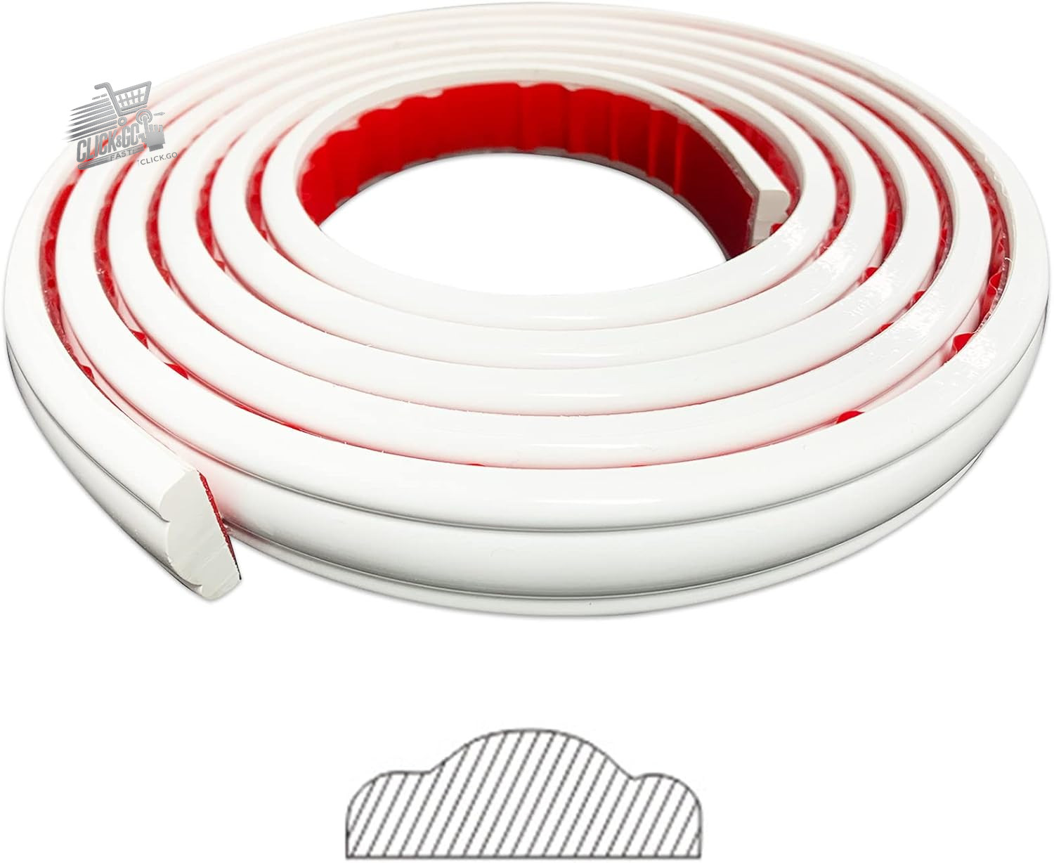 Peel E Stick Wall Molding Trim & Chair Rail, Self Adhesive Panel Molding