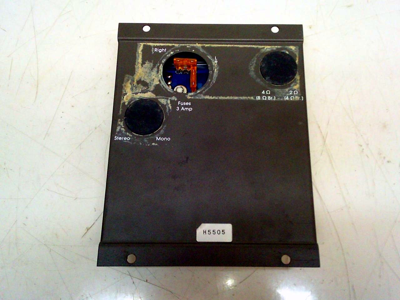 SOUND STREAM STREAM Equalizer For Parts Not Working