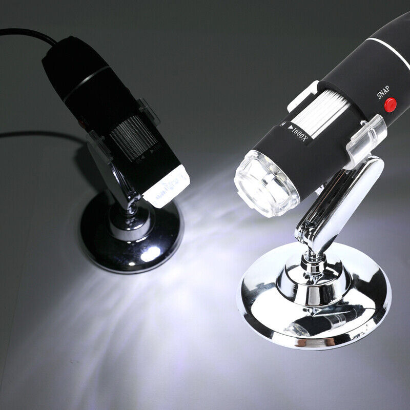 1600X 3-IN-1 Zoom 8 LED USB Microscope Digital Magnifier Endoscope Video Camera