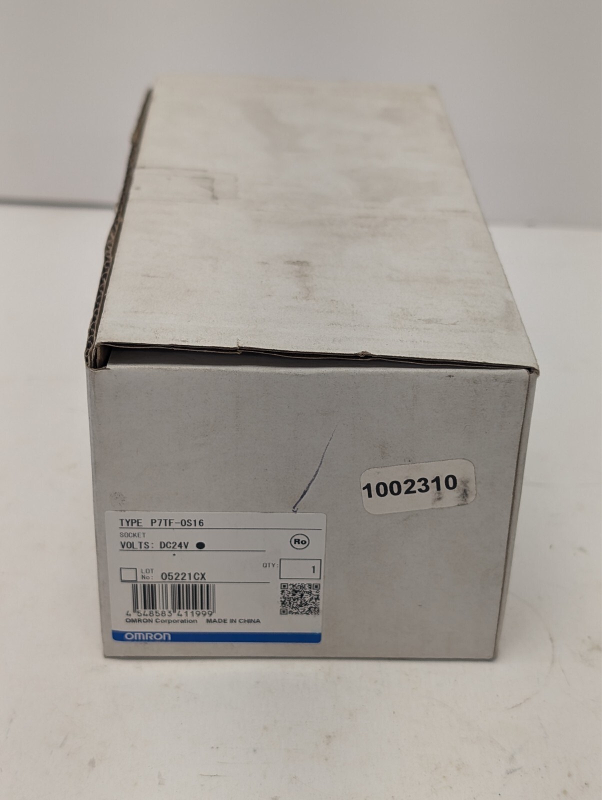 Omron P7TF-OS16 Relay Socket DCV24V P7TFOS16 New, Open Box HW# 1002310