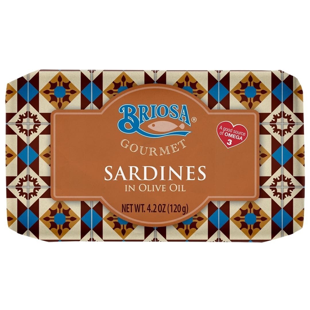 Briosa Gourmet 10 Pk Sardines in Olive Oil Seafood Aficionado