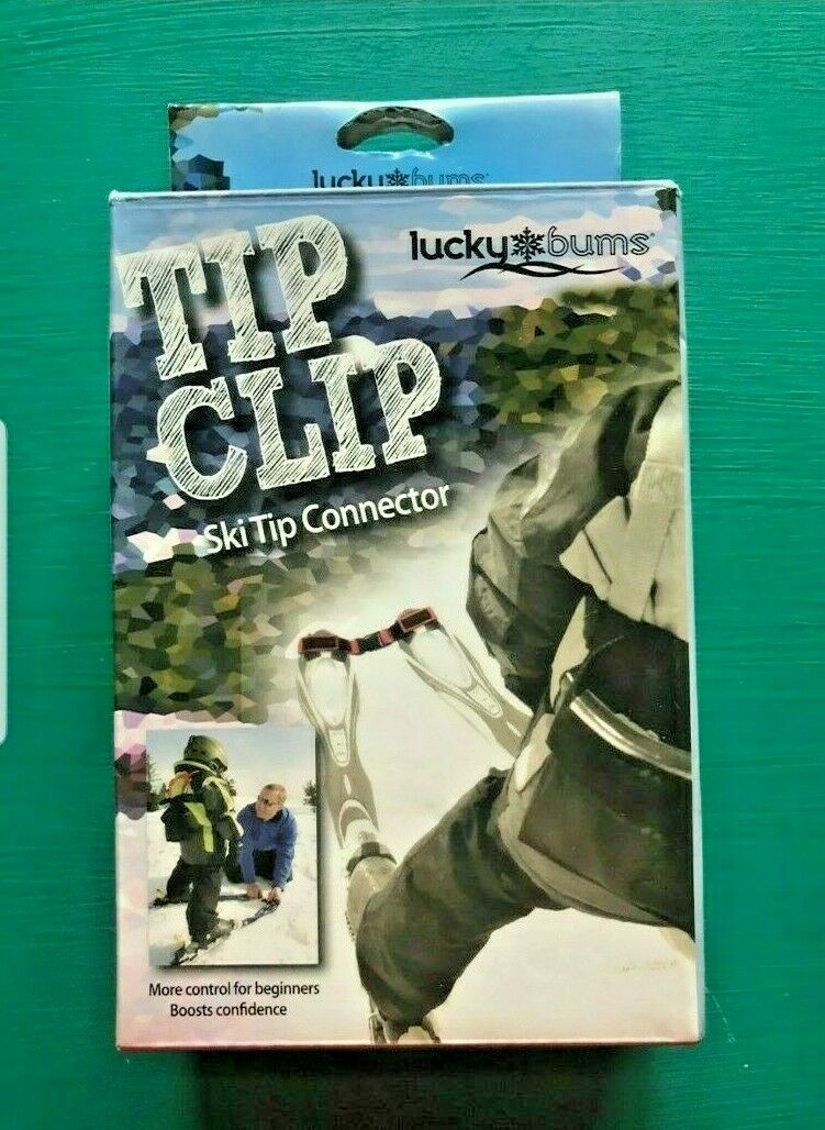 Lucky Bums Tip Clip Ski Tip Connector Great for Beginners Snowplow - New (4.4)