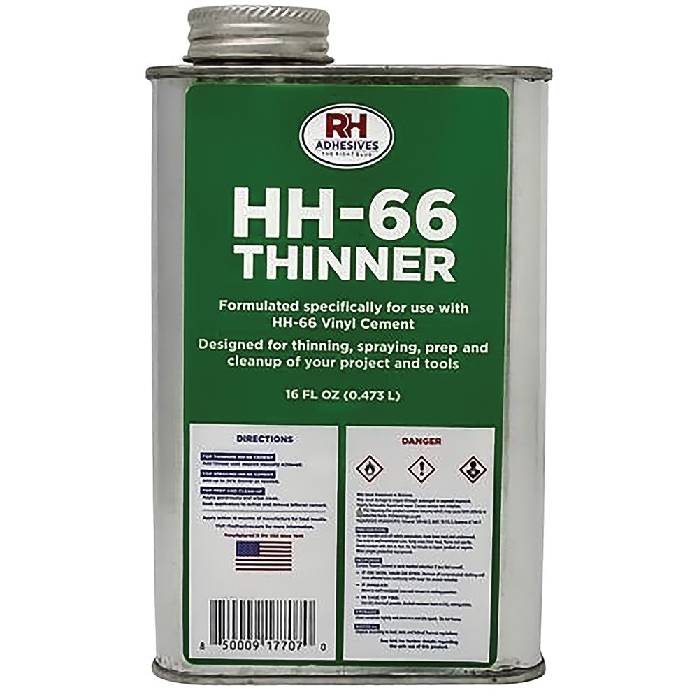 HH-66 Thinner For H66 Adhesive; 16 Ounce Can