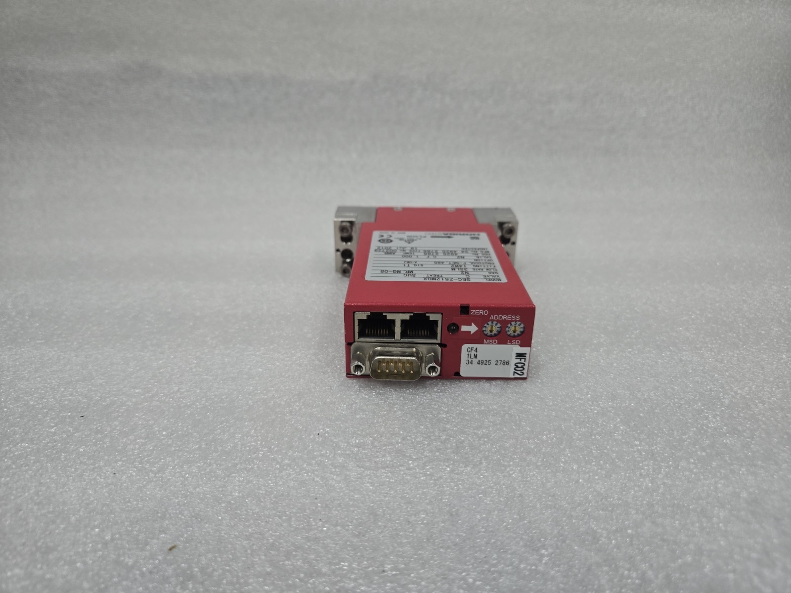 Horiba Stec MFC Mass Flow Controller SEC-Z512MGX MG-05