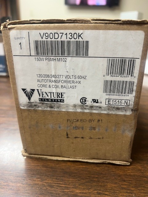 Venture 150 w PSMH V90D7130K auto transformer core and ballast