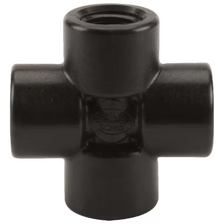 Banjo Cr050 Cross, Polypropylene, 1/2", Schedule 80, 300 Psi Max Pressure