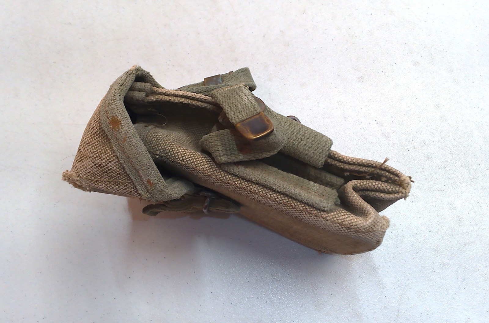 USGI M1956 Vietnam Korean War Era Case Small Arms Ammunition Pouch 1st Pattern