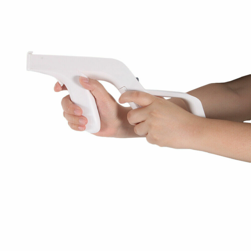 2x Zapper Gun for Nintendo Wii Wireless Blaster Remote Control Shooter