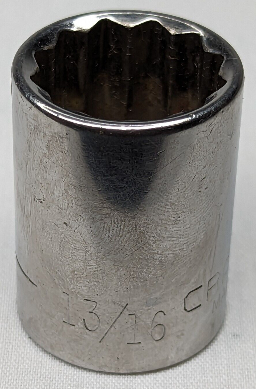 Craftsman 13/16" SAE 1/2" Drive 12 Point 47511 G Series Socket