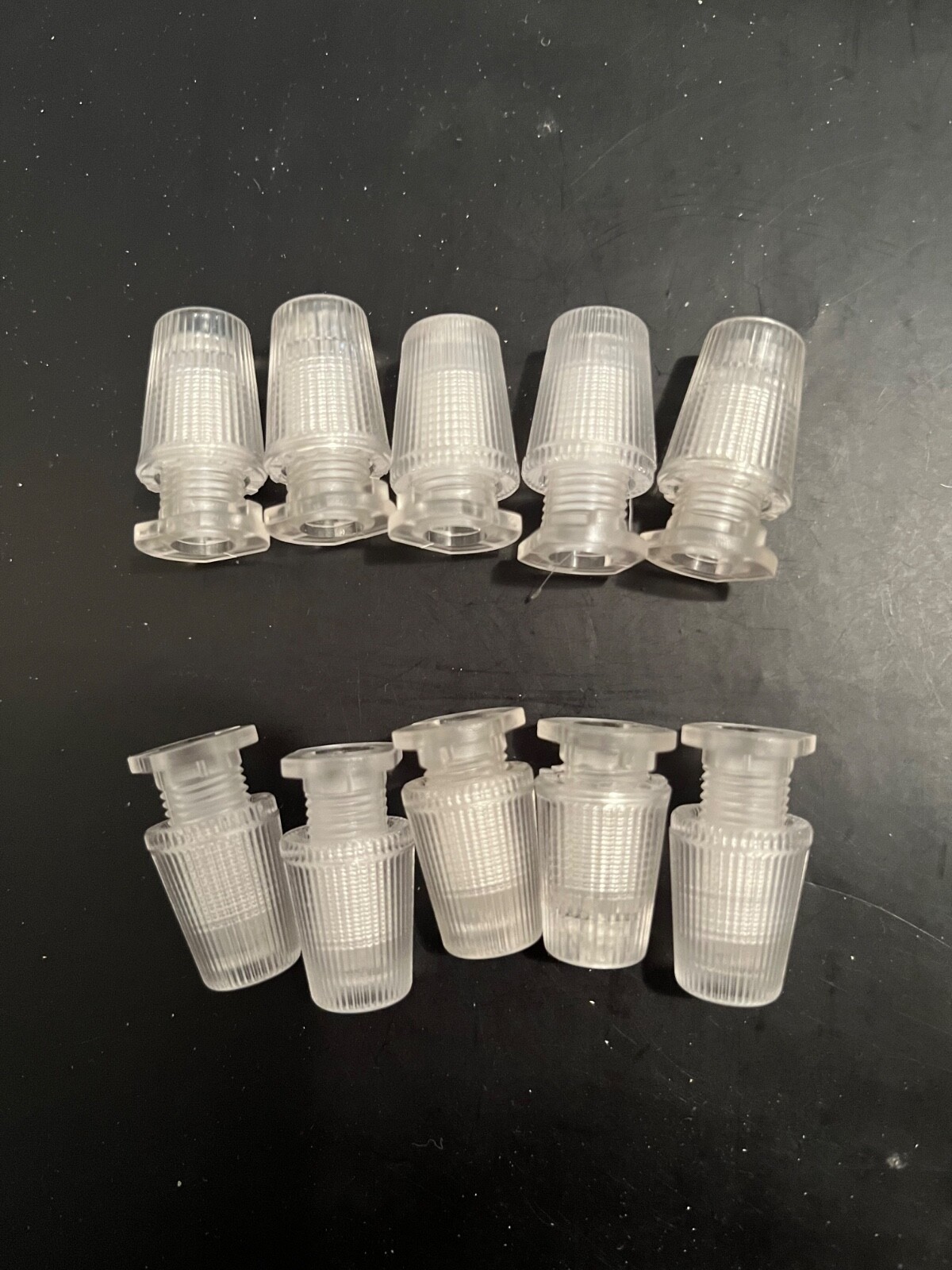Lot of 10. Clear Cord Grip, 1/8 IPS