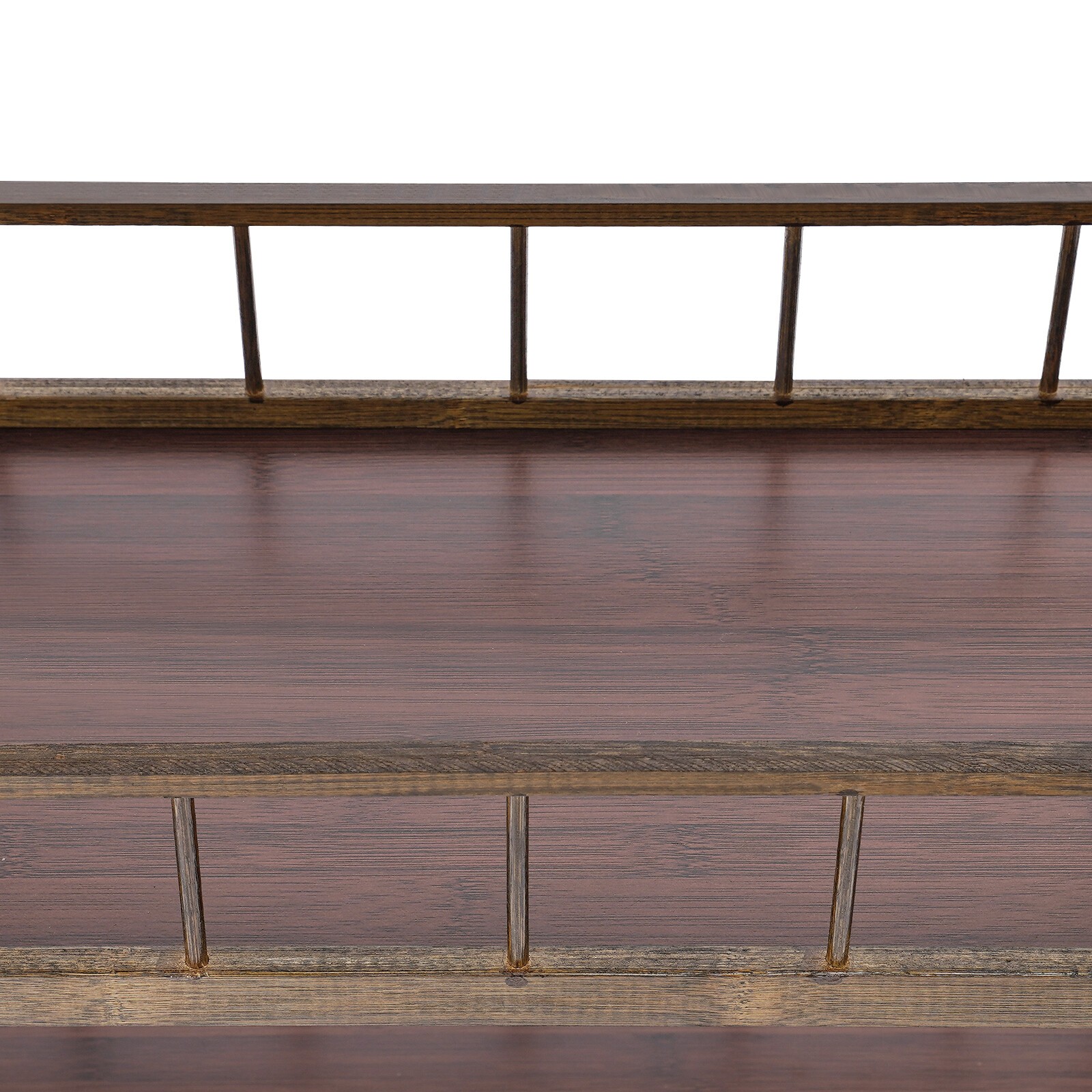 3 Tiers Side Table Side Table with Storage Drawer Bamboo End Table Tea Table
