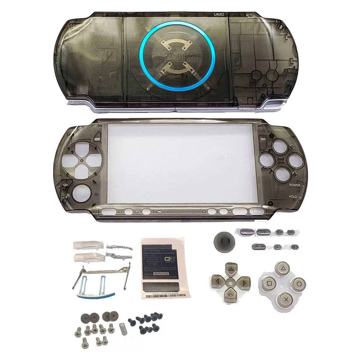Replacement Full Housing Shell Case Buttons For Sony PSP 3000 9 Colors 092/093MB