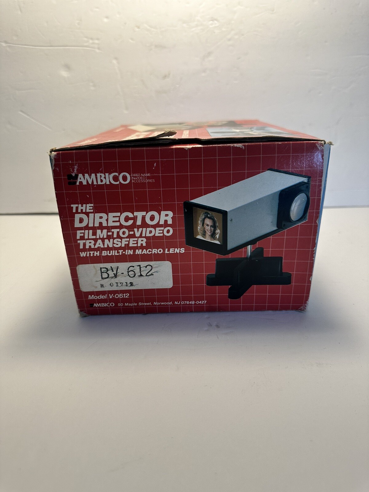 Vintage Ambico Model V-0612 The Director Film To Video Transfer.