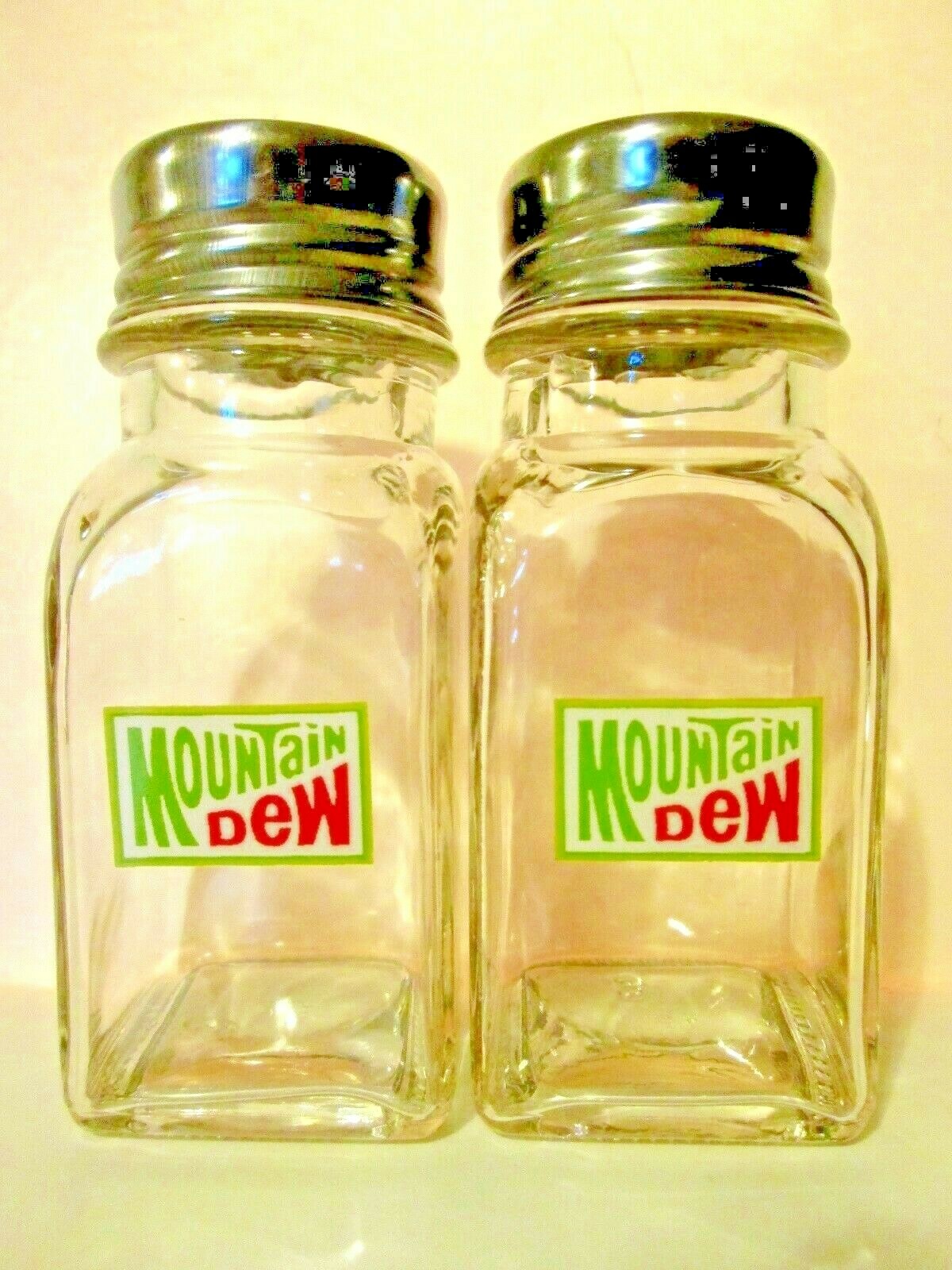 Mountain Dew Salt & Pepper Shaker Set