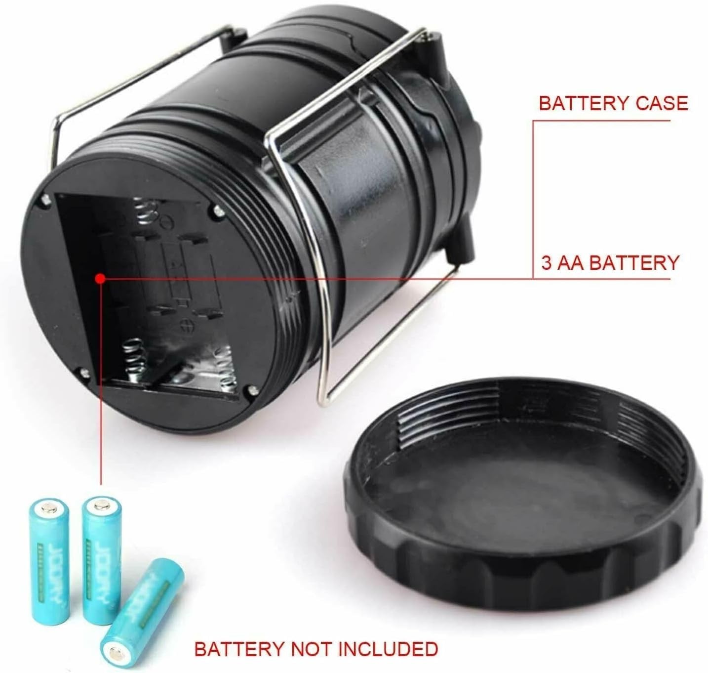 2pcs LED Camping Lantern Collapsible Portable LED Lanterns, Battery Powered E...