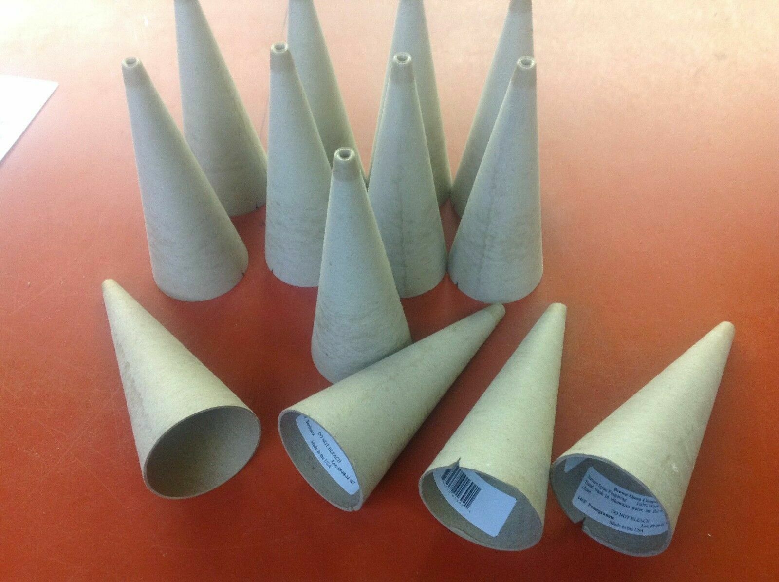 Cardboard Cones, Lot of 25, Works with Cone Winders, Limited Supply’s, Read Desc