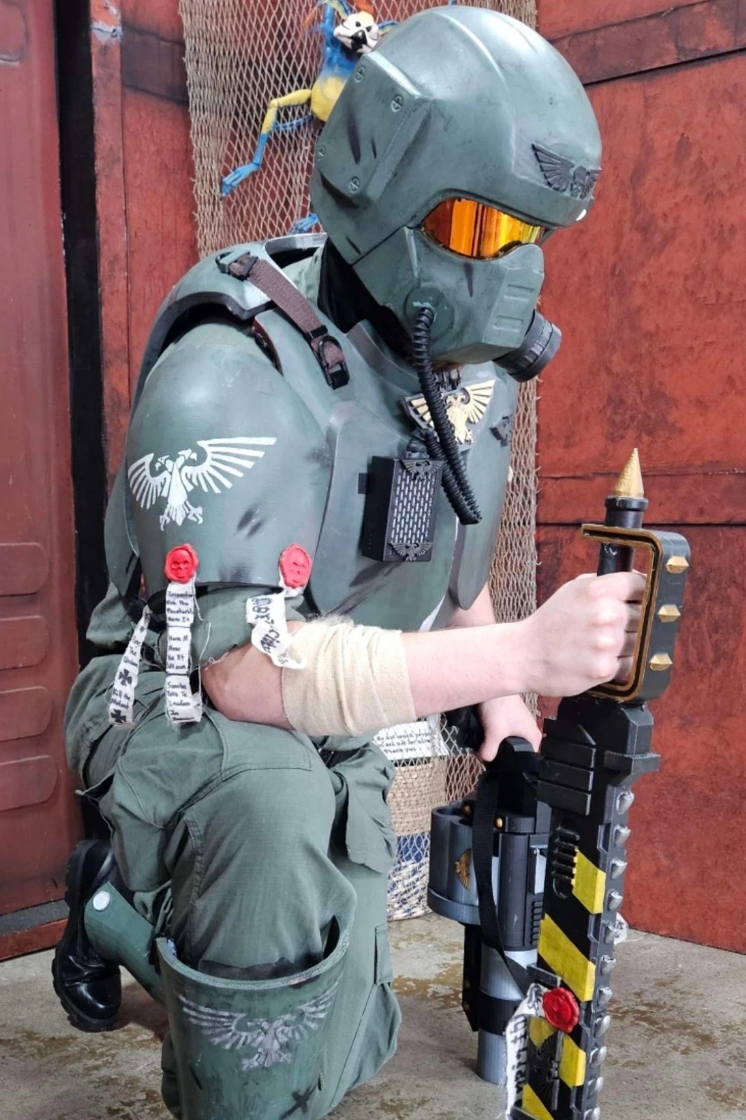 Imperial Guard Cosplay Full ( Fully Painted)