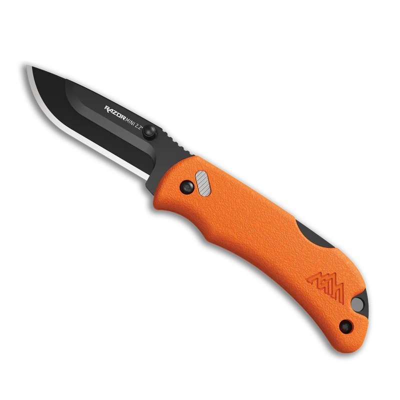 Outdoor Edge RazorMini Folding Pocket Knife 2.20" 420J2 Drop Point Plain Edge
