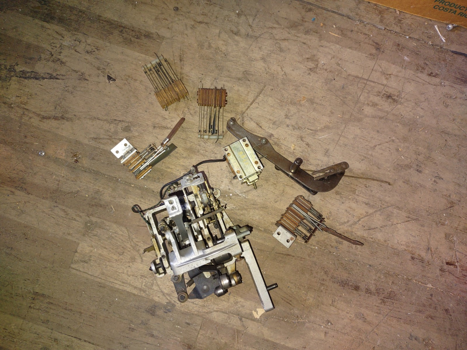 seeburg selectomatic arcade jukebox player mech parts  #550