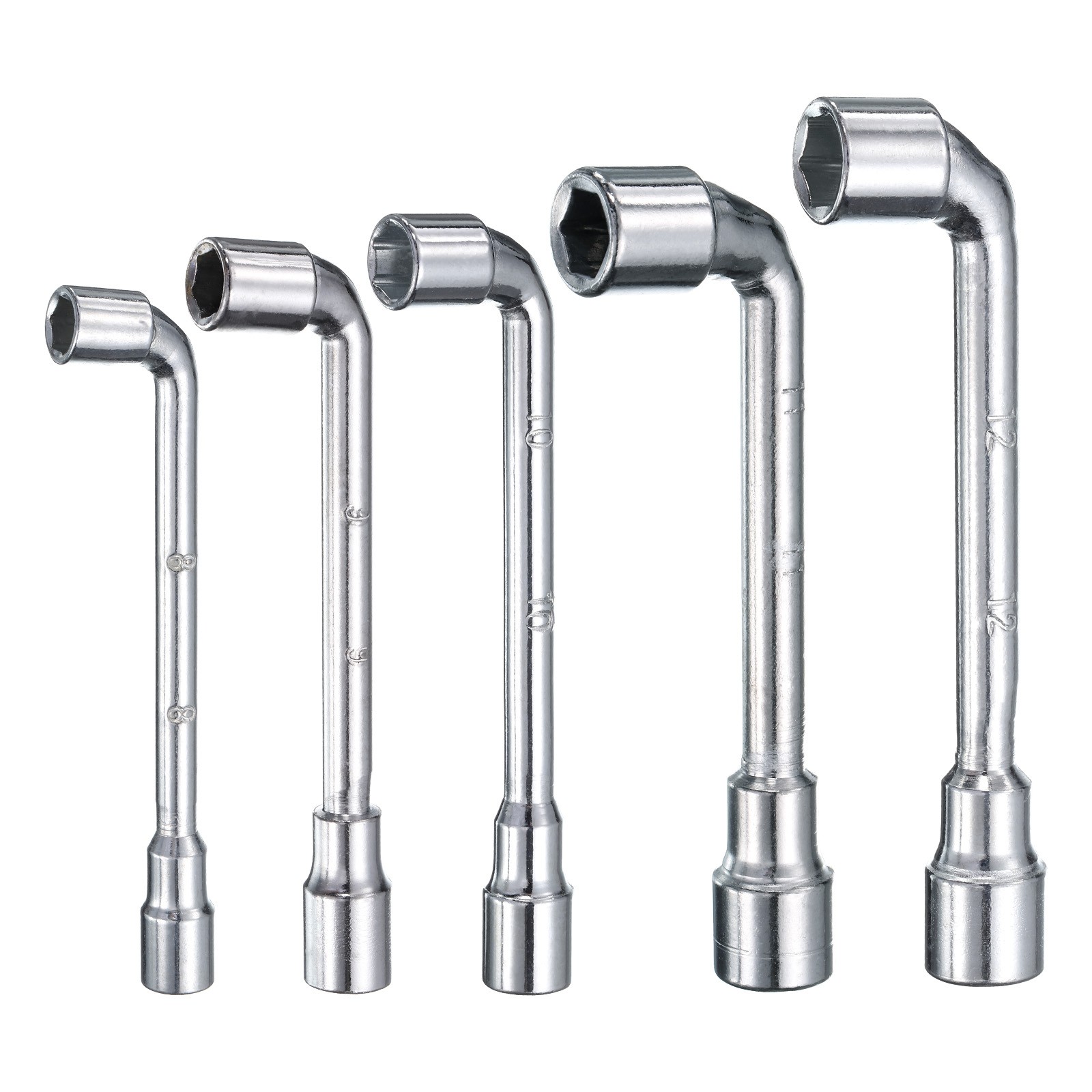 l Shaped Angled Hex Socket Wrench 8/9/10/11/12mm Double Ended Socket Spanner,