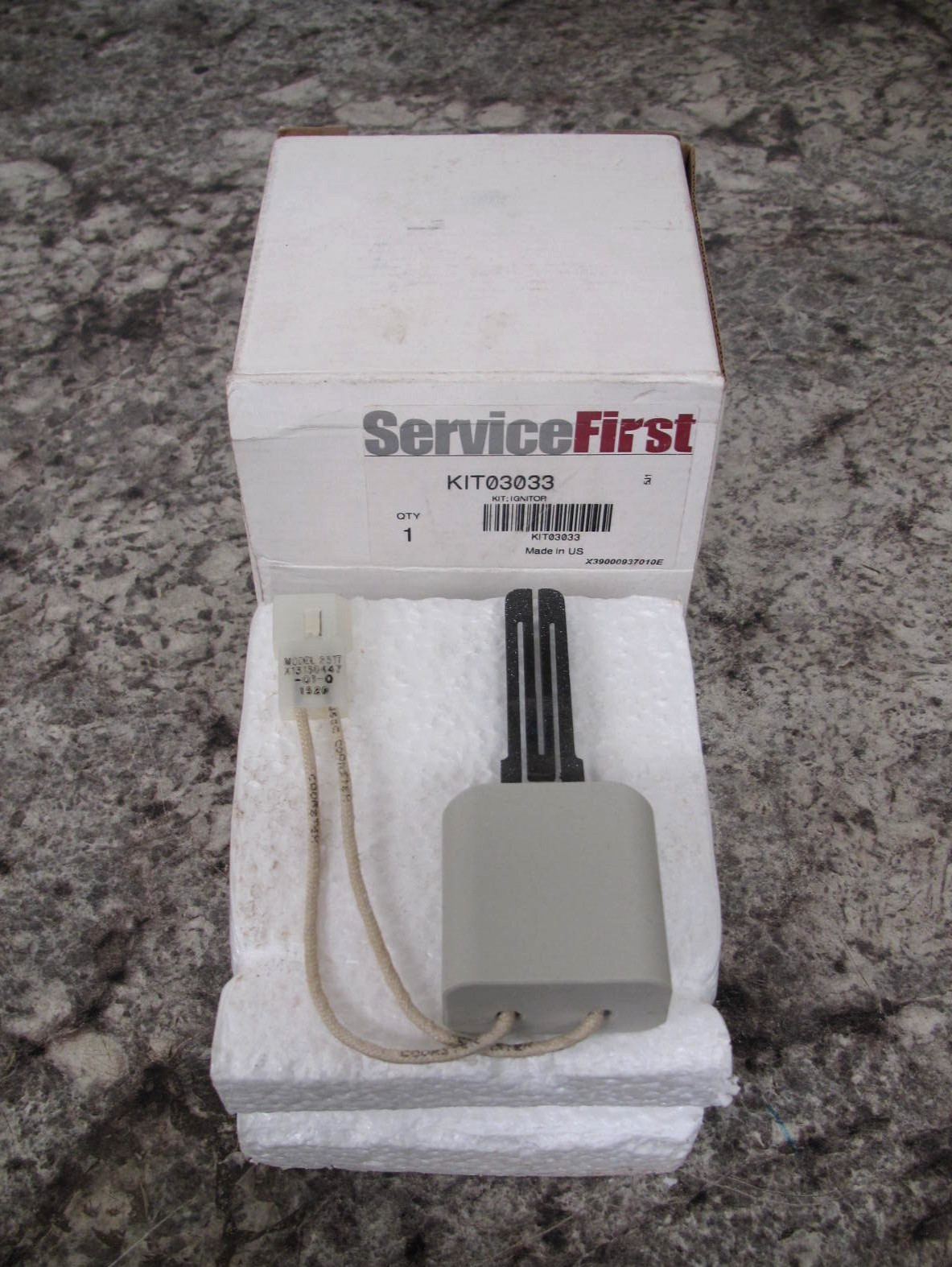New Trane / Service First KIT03033 / KIT3033 Furnace Hot Surface Ignitor Igniter