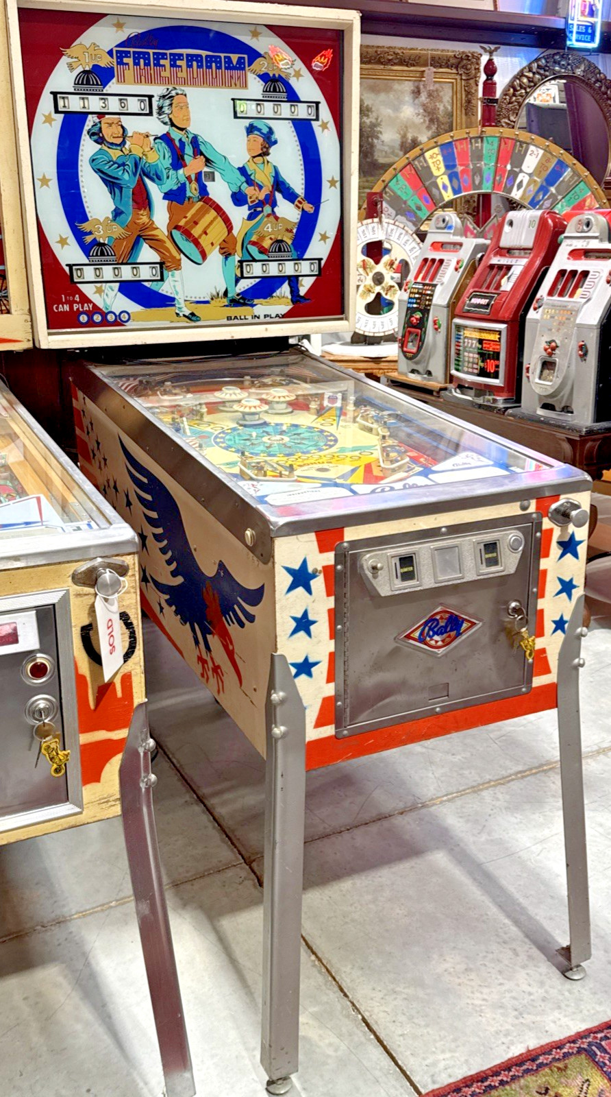 1976 Bally Freedom Pinball Machine