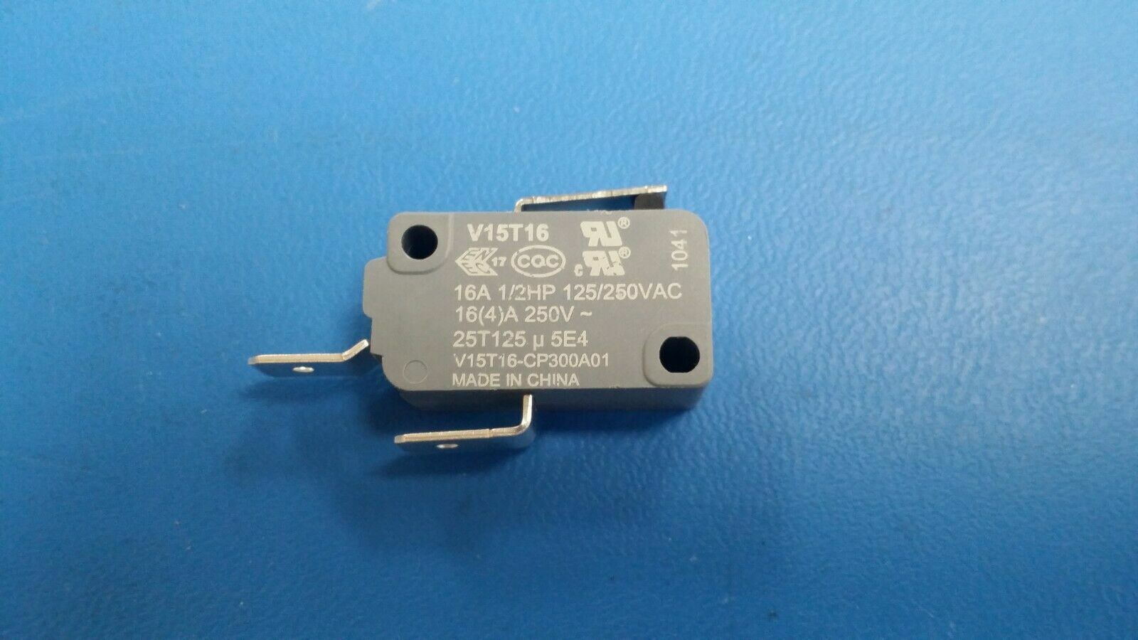 (5 PCS) V15T16-CP300-A01 HONEYWELL Short Lever SPST Micro-switch 16A 1/2HP ROHS