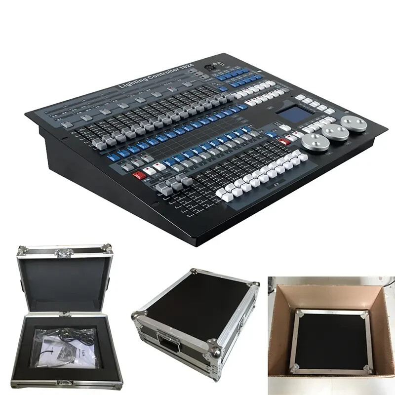 1024 Light Controller Mixer Stage Moving Head par Console DMX 512 Controller/cas