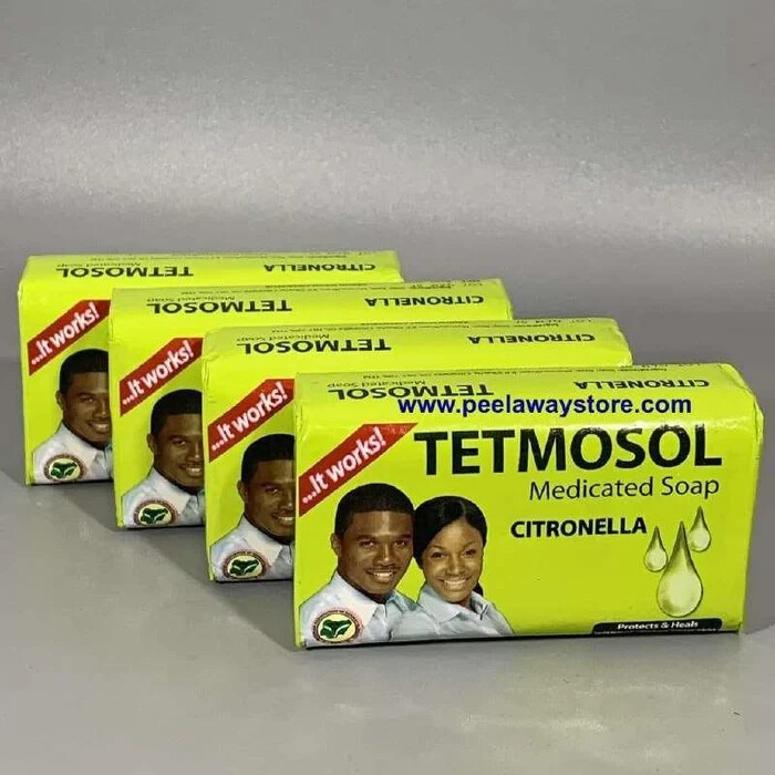 Tetmosol Medicated Soap Citronella (PACK OF 4) USA SELLER