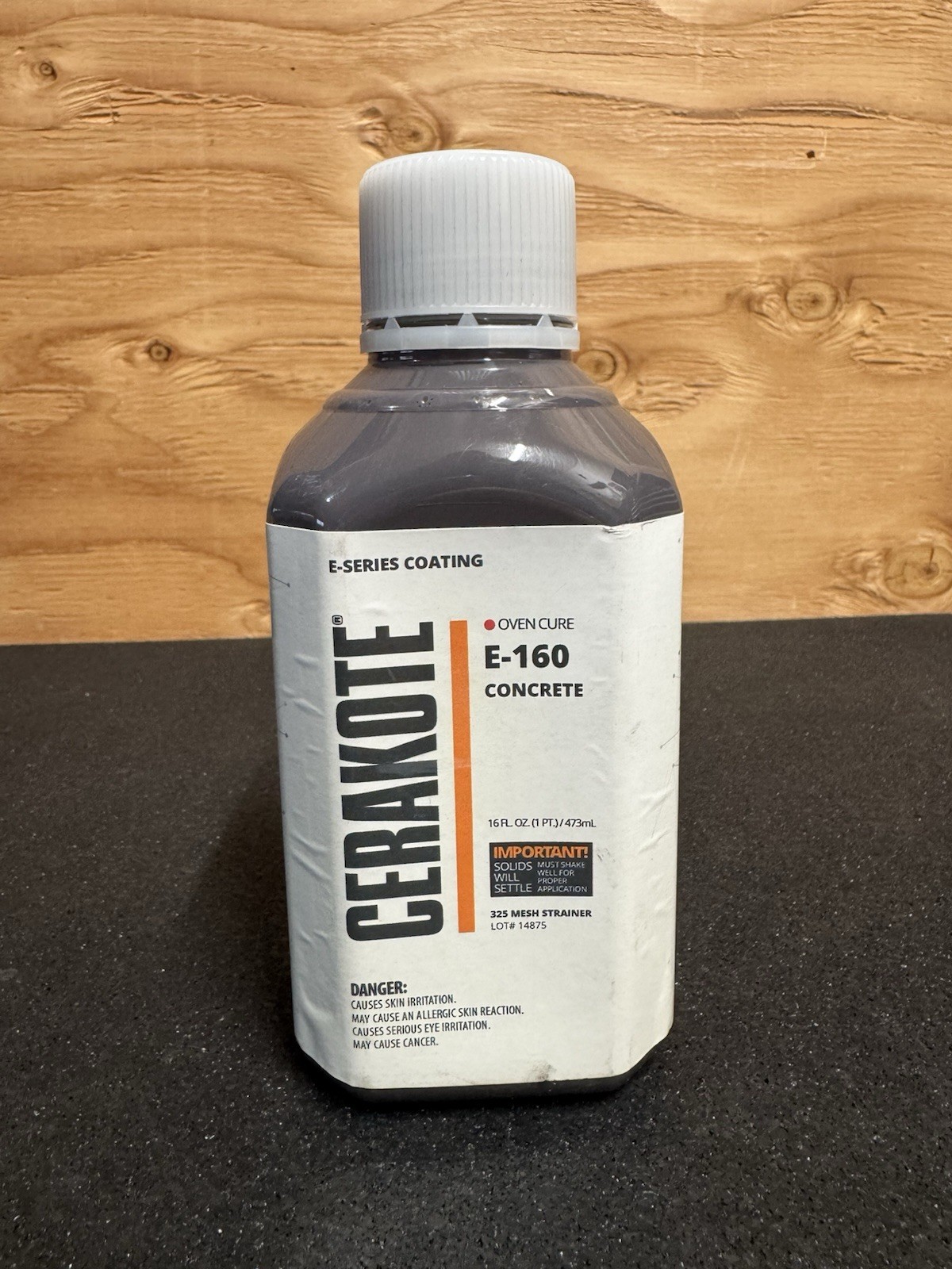 CERAKOTE E-160 CONCRETE OVEN CURE COATING PRESERVATIVE E-160 CONCRETE 16oz