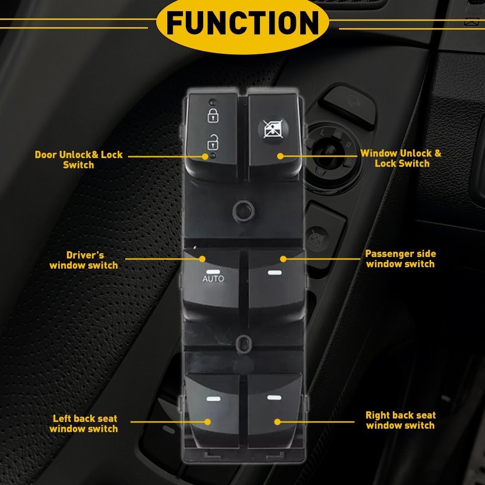 For 2014 2015 2016 Hyundai Elantra Door Window Switch Panel Control Driver Side