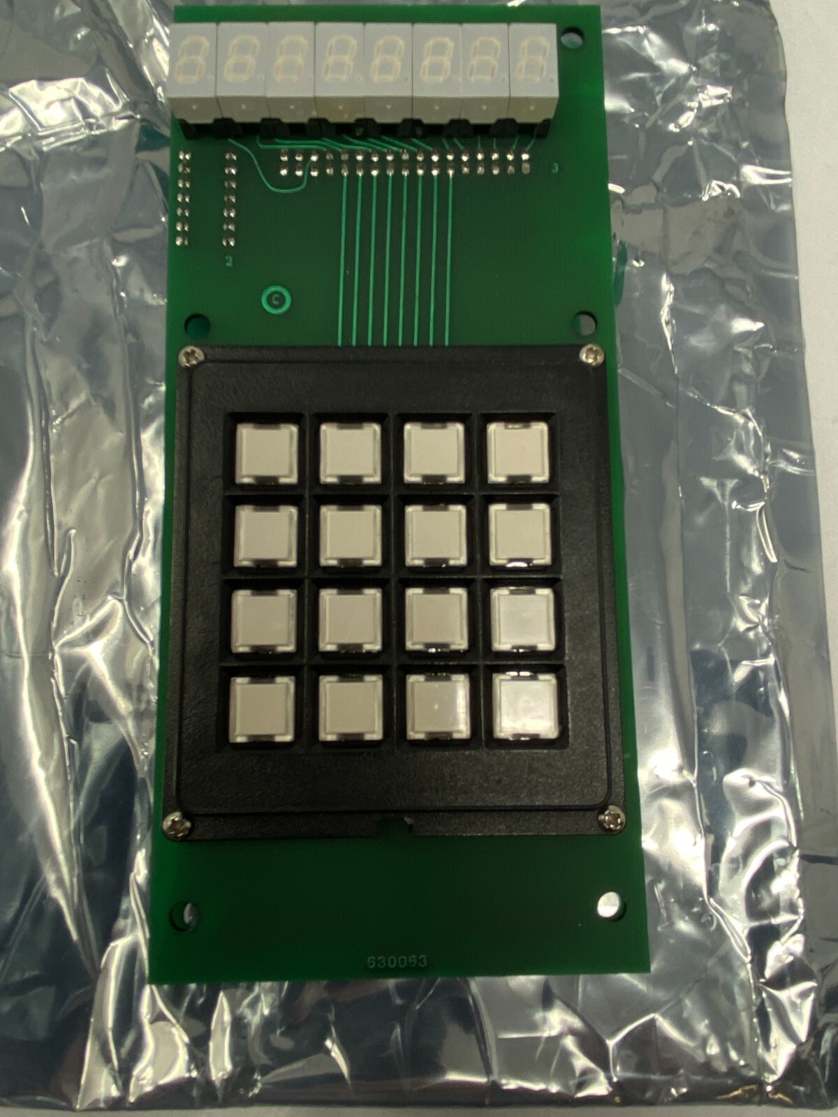 Texas Nuclear 885801 ASSY Keyboard Display ICB 0195 SU 867060 TP 867061 SCH 9670
