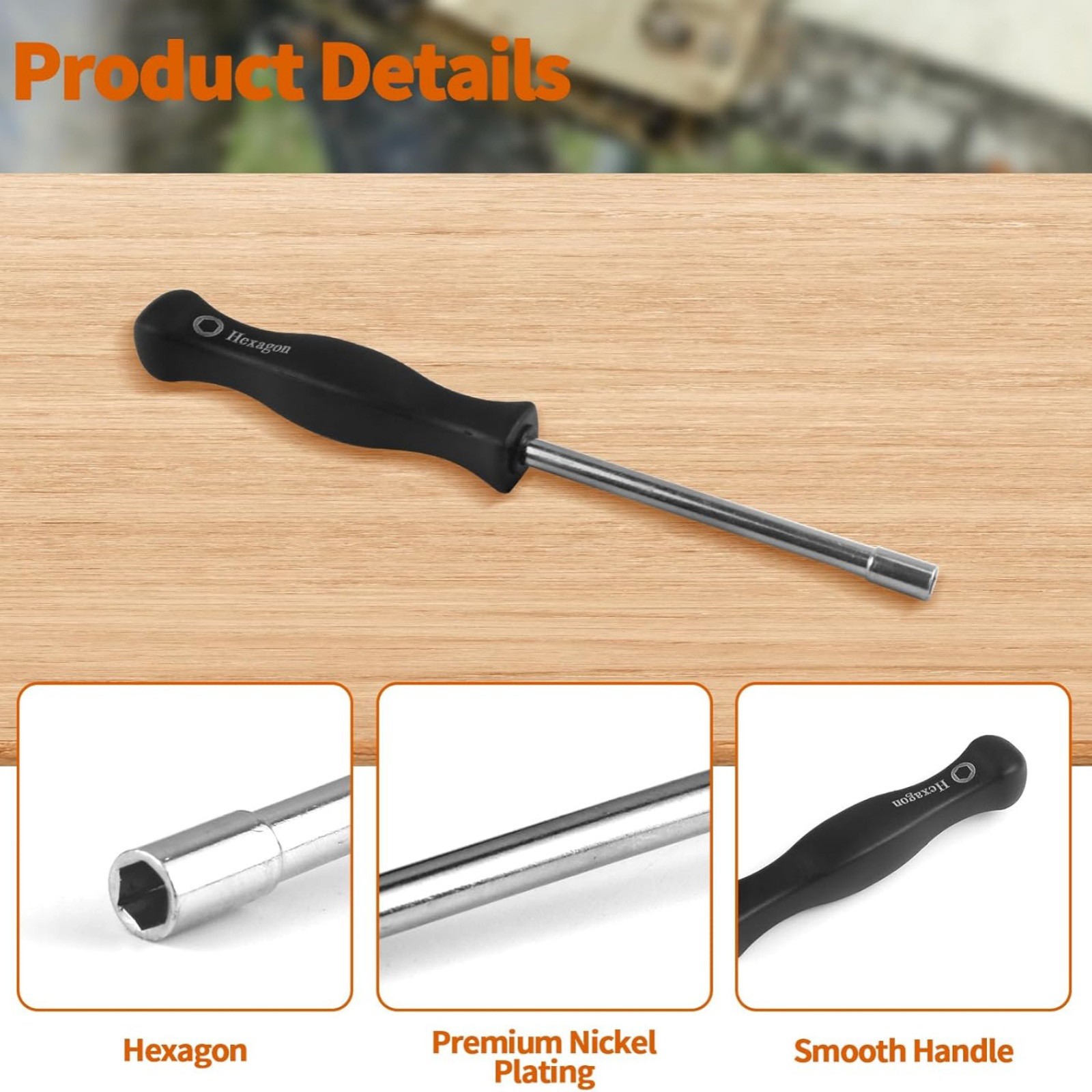 Professional 59108902307 Hexagon Screwdriver Carb Adjustment Tool For Stihl Echo