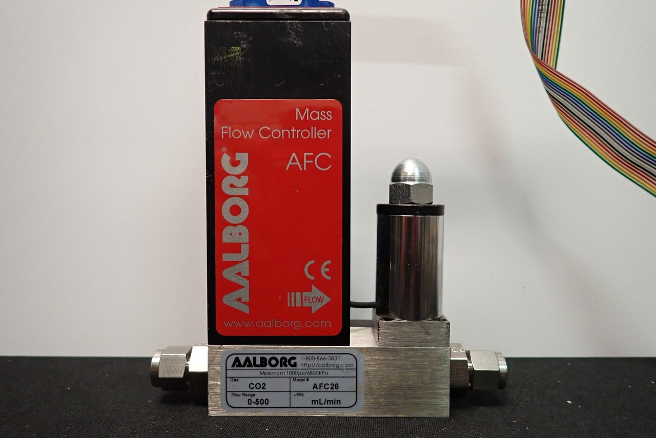 AALBORG AFC26 Mass Flow Controller CO2 0-500 Range