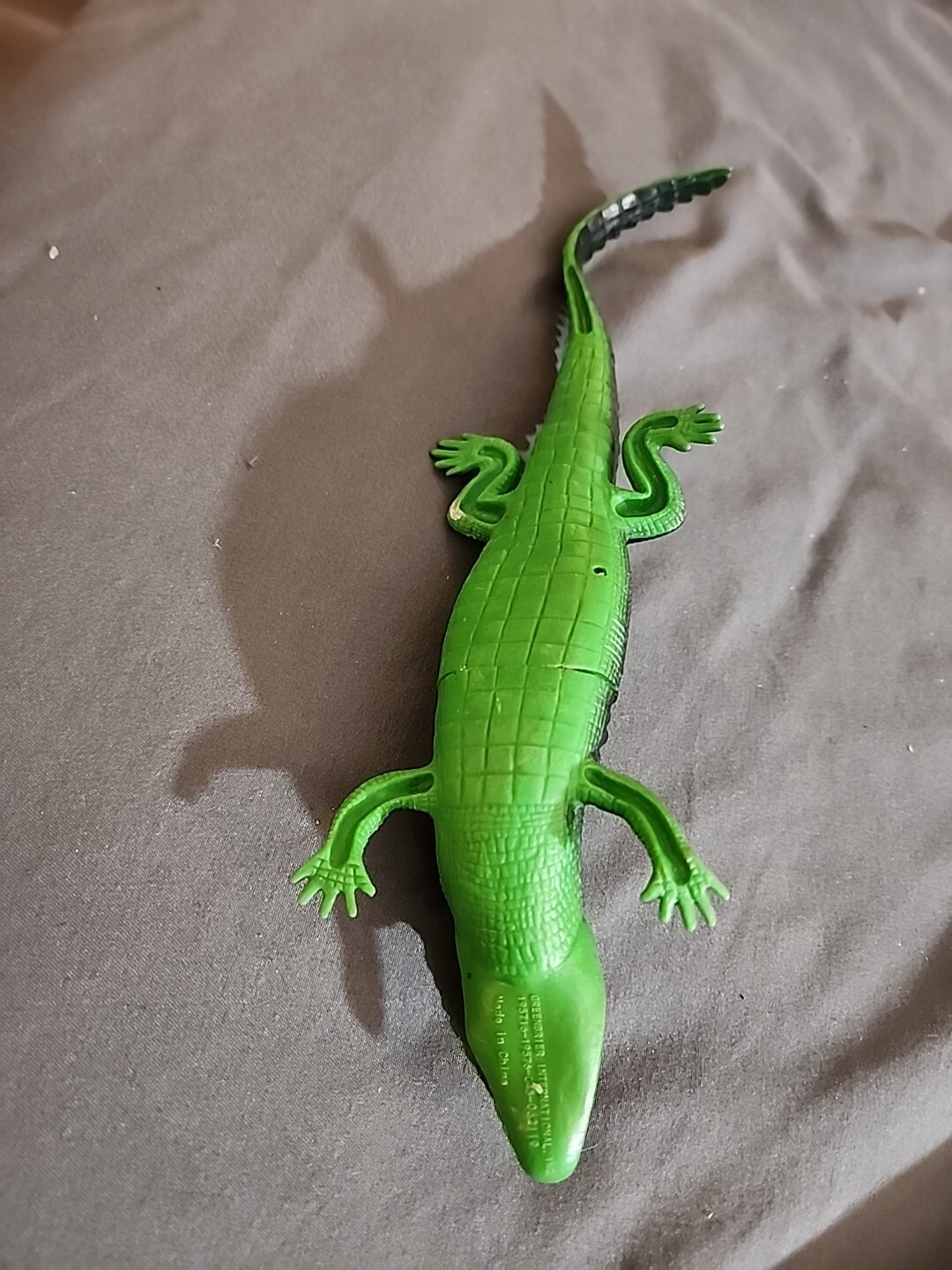 Plastic Crocodile Figure
