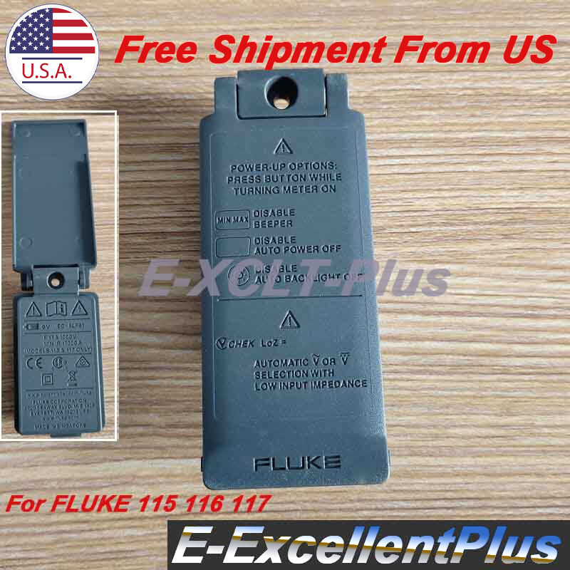 Back Door Plastic Case Battery Cover For Fluke 115 116 117 Digital Multimeter