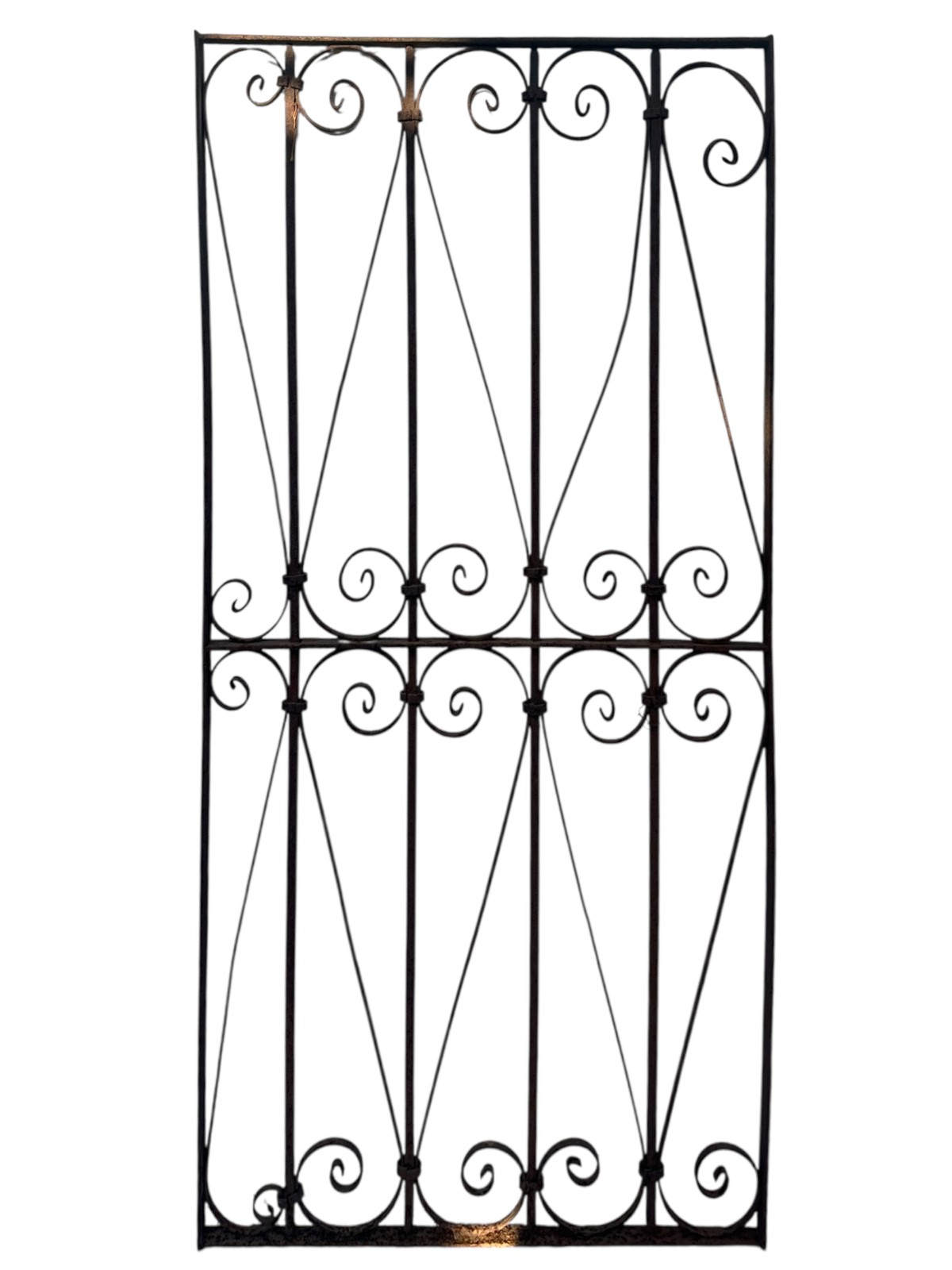 Antique Wrought Iron 55" Tall Gate GA20634