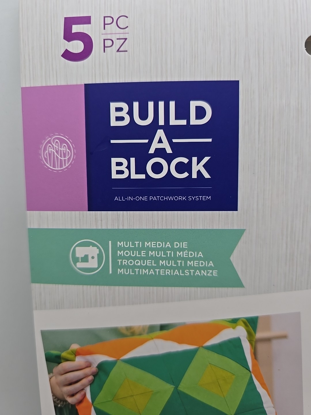 "Build-A-Block"Eastham pattern & instruct. kit Jo Avery for Crafter's Companion