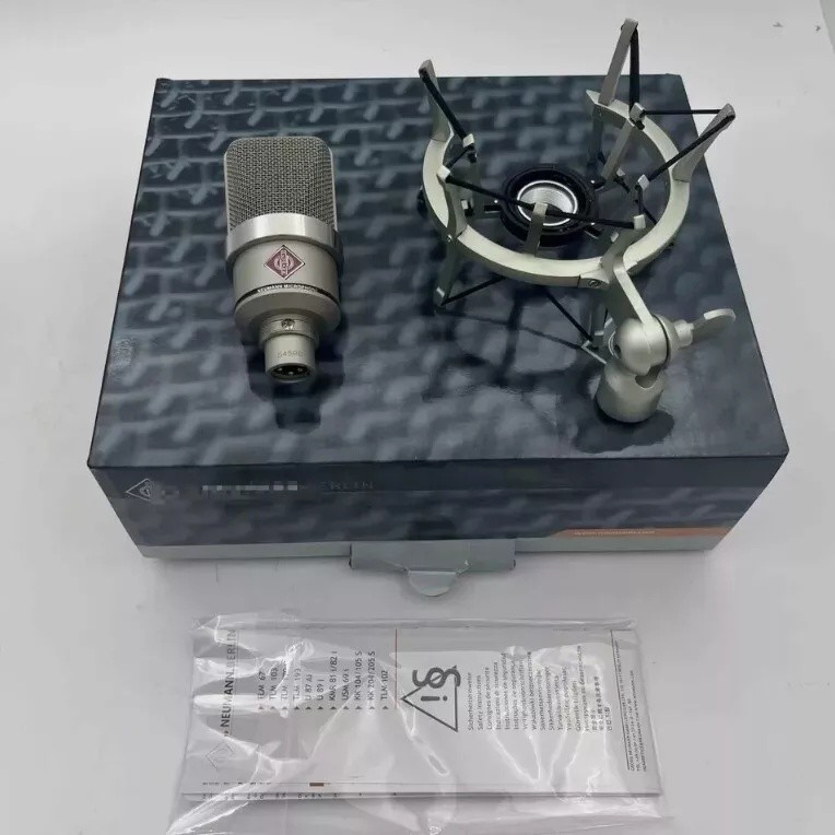 For Neumann TLM102 Large Diaphragm Condenser Microphone Studio Set w/ Shockmount