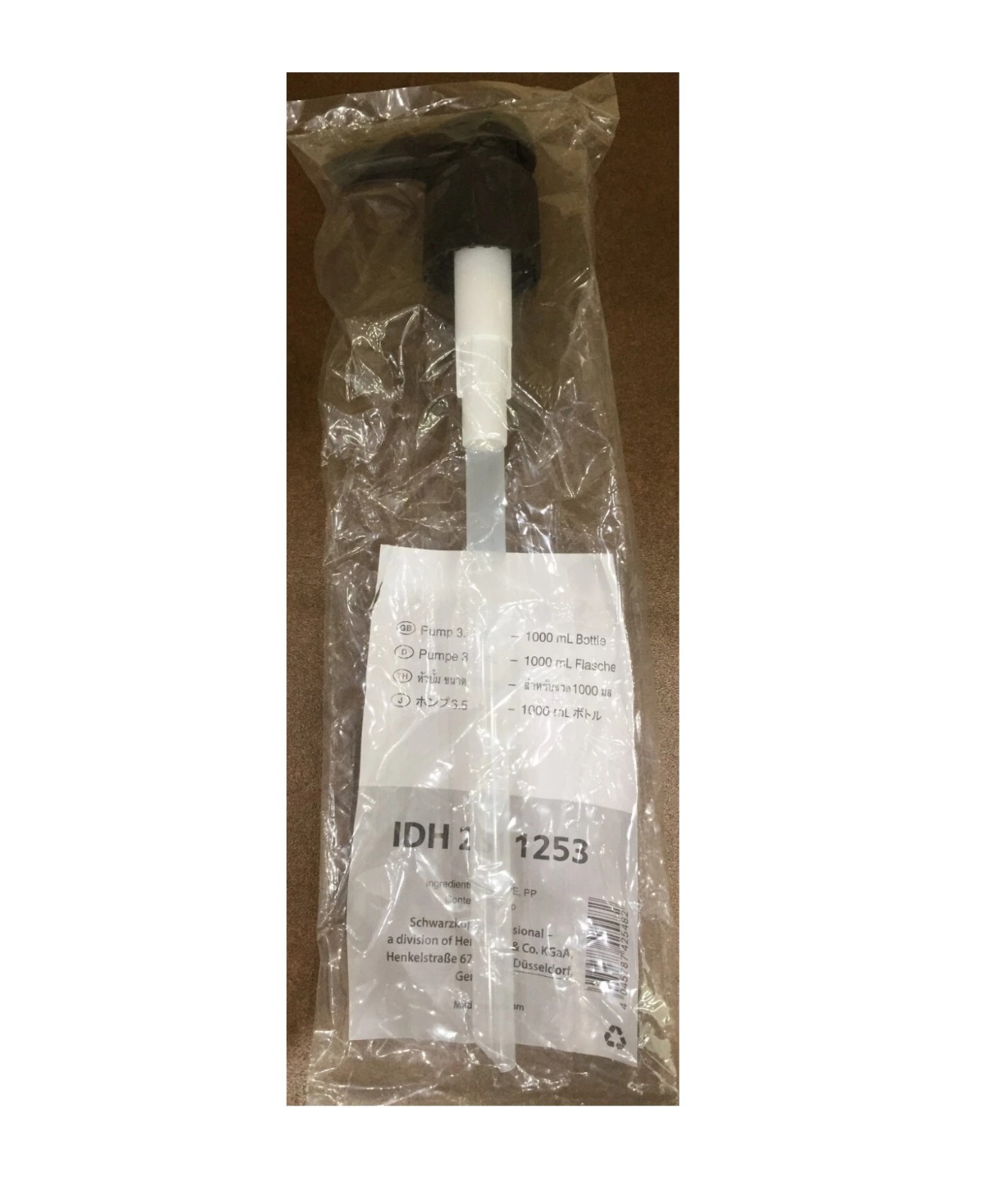 Schwarzkopf Liter Pump - Black