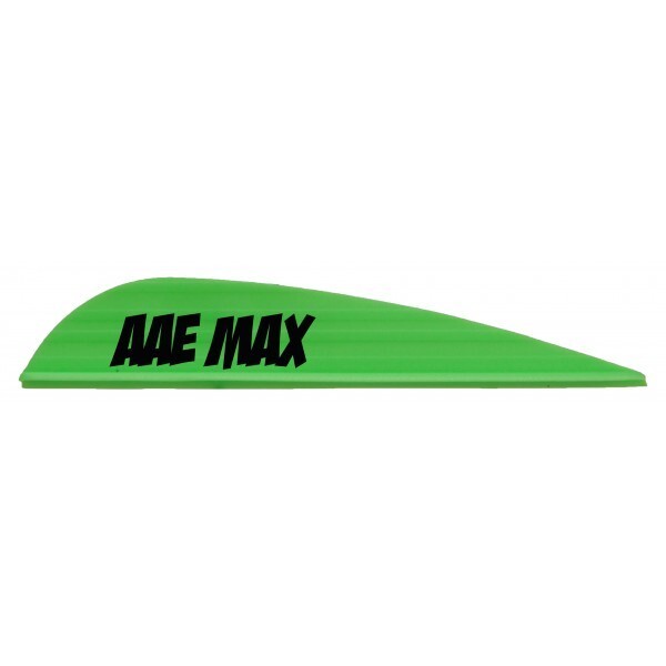 AAE MAX STEALTH 2.7" VANES - WHITE, BRIGHT GREEN, FIRE ORANGE, RED - 50 PACK
