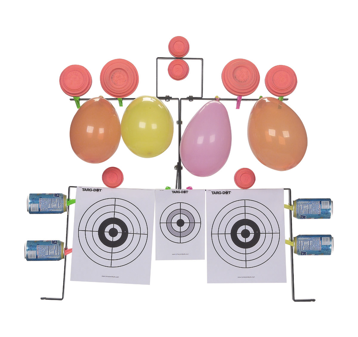 TargDots TargetMan Target Stand w/Clips, Targets, Pasters, Balloons -SHIPS FREE-