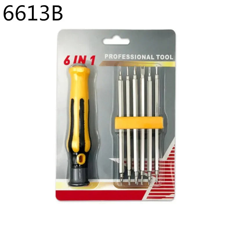 6 in 1 Screwdriver Set Precision Magnetic Screwdriver Set Hexagonal Plum Y-shape