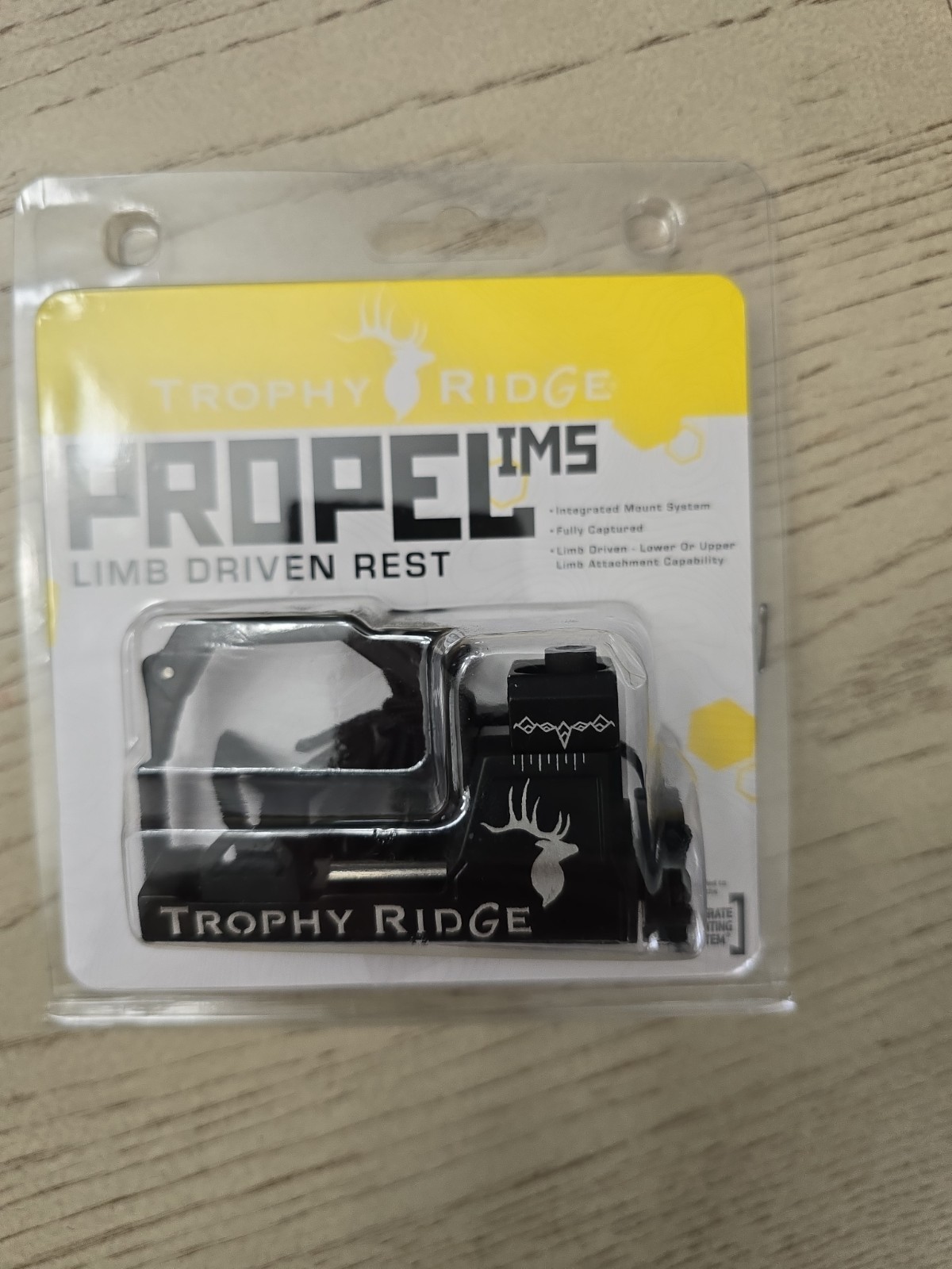 Brand New Trophy Ridge Propel IMS Limb Driven Rest